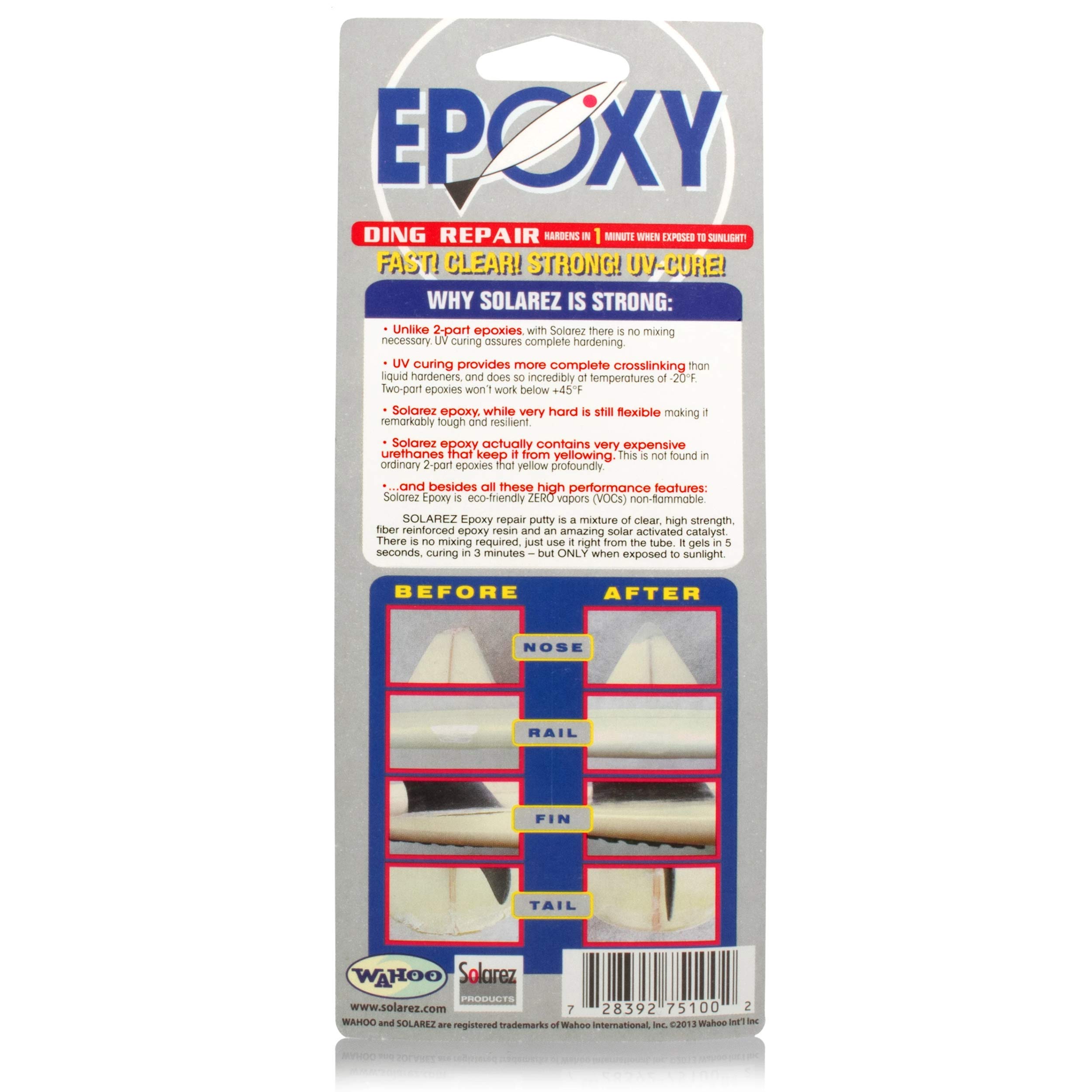 Solarez Epoxy 0.5 oz Ding Repair