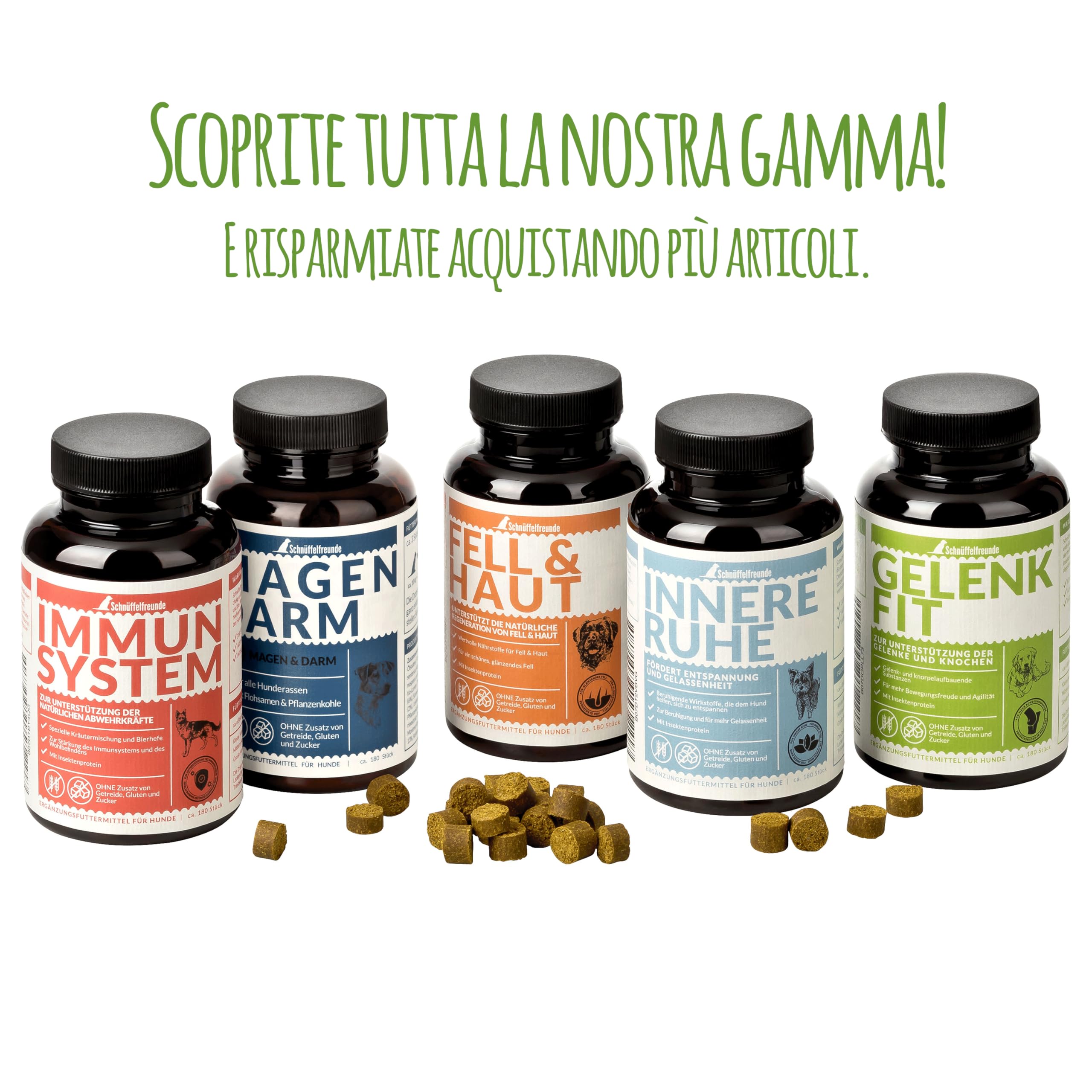 Calmante per Cane I Calmanti per Cani Paurosi per Rilassare, Contro la Paura, Anti Stress e per Calma - Sedativo Naturale per Cane Pauroso - con Valeriana