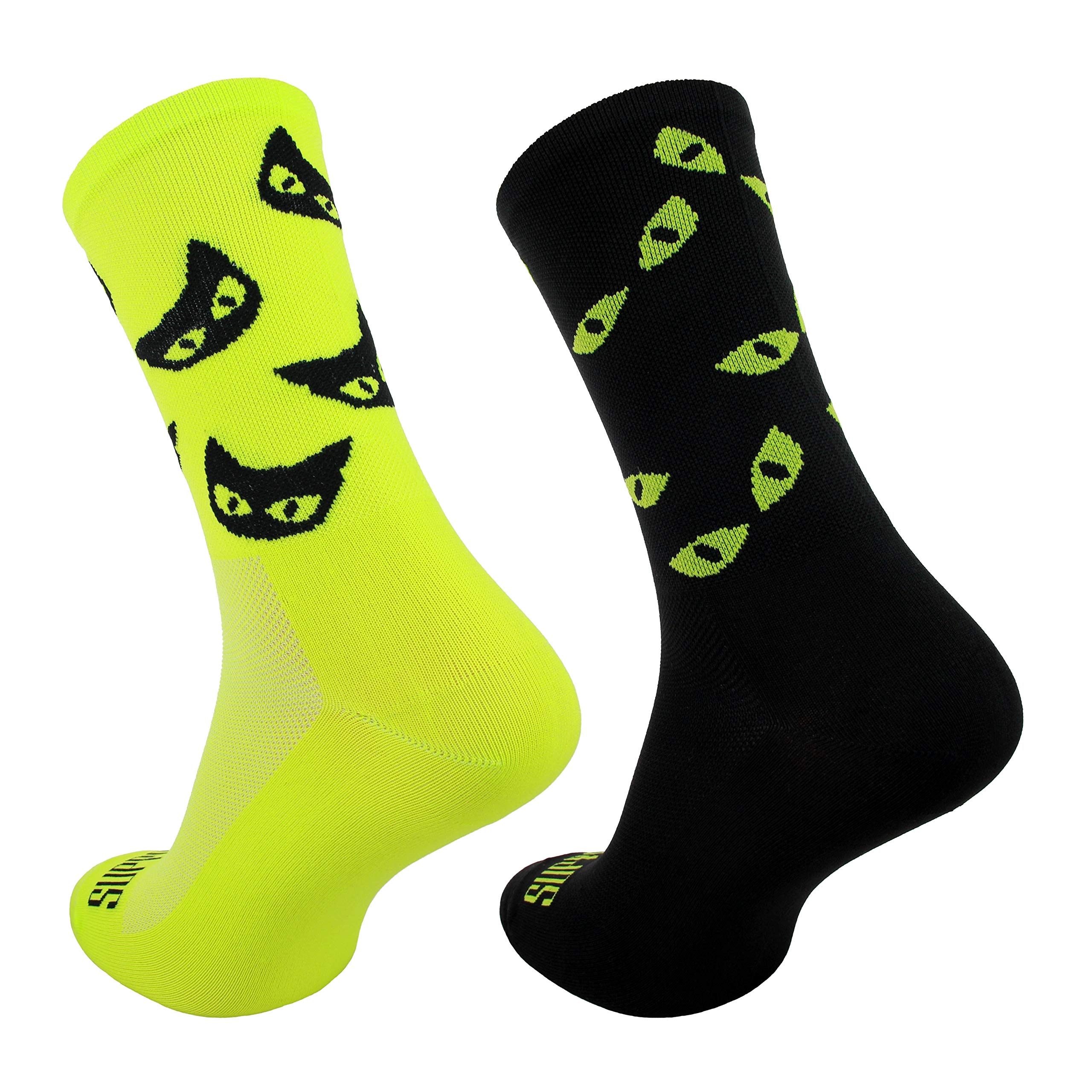 SUPPORT calzini da ciclismo da uomo tecnologia traspirante antiscivolo accessori monocolore