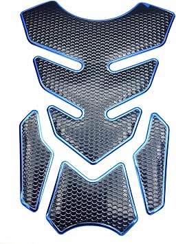 Niree Motorcycle Tank Gas Metallic Luster Protector Pad Sticker Decal for Honda CB919 CB599 / CB600 HORNET CBR 600 F2,F3,F4,F4i CBR900RR VTX1300 NC700 S/X C06#