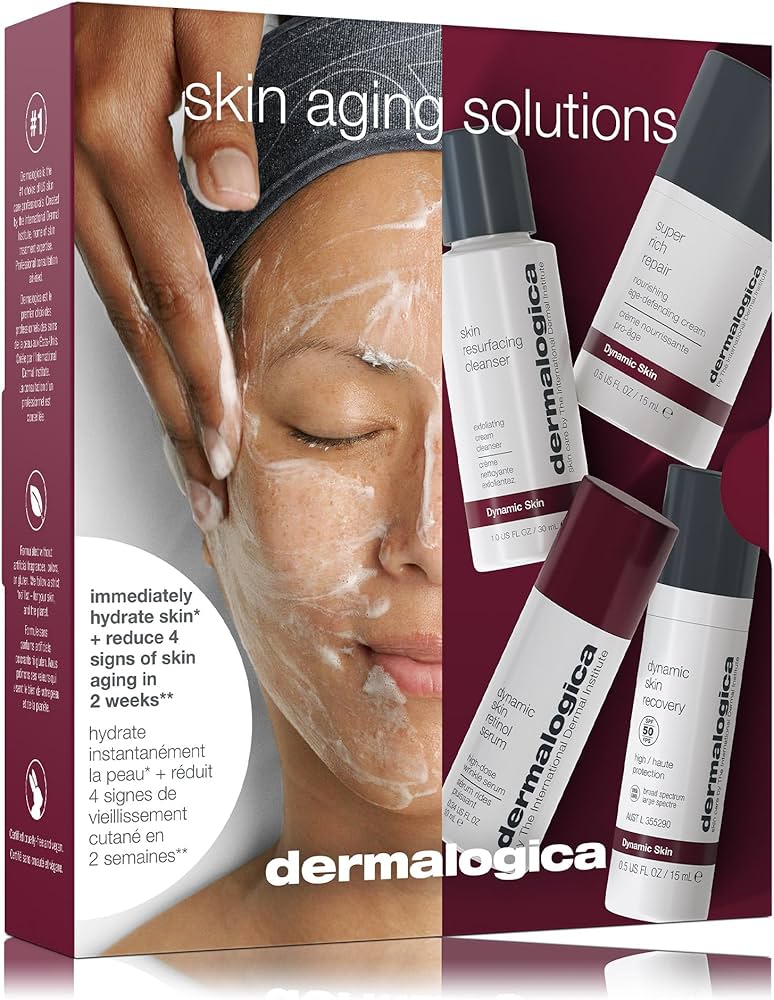dermalogicaまとめ売り Amazon.com: Dermalogica Skin Aging Solutions Kit, Anti Aging