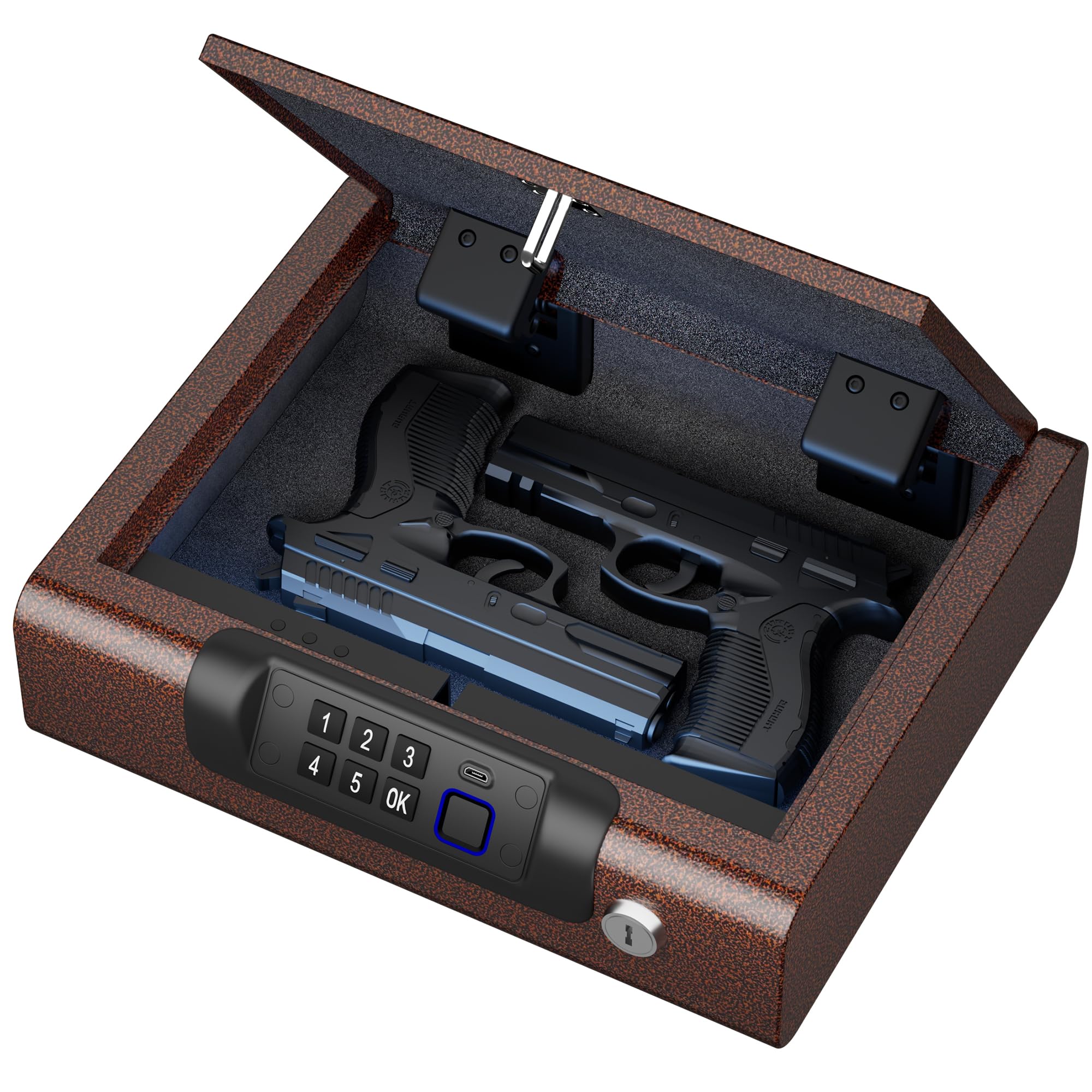 BILLCONCH Gun Safe,Biometric Fingerprint Gun Safe for Handgun Pistol Safes