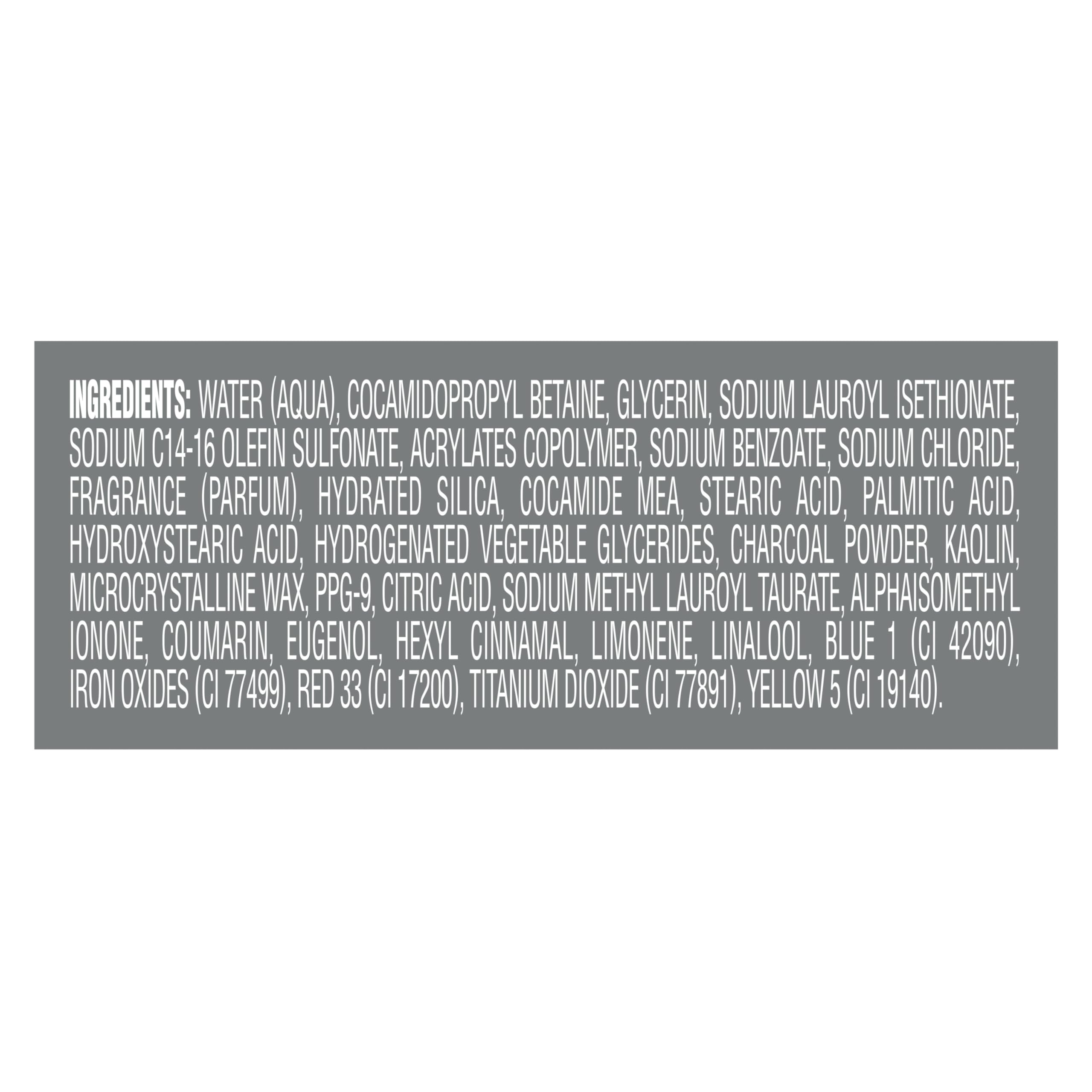 DOVE MEN + CARE Body and Face Scrub Charcoal + Clay Body Wash for Men with 24-Hour Nourishing Micromoisture Technology 30 oz