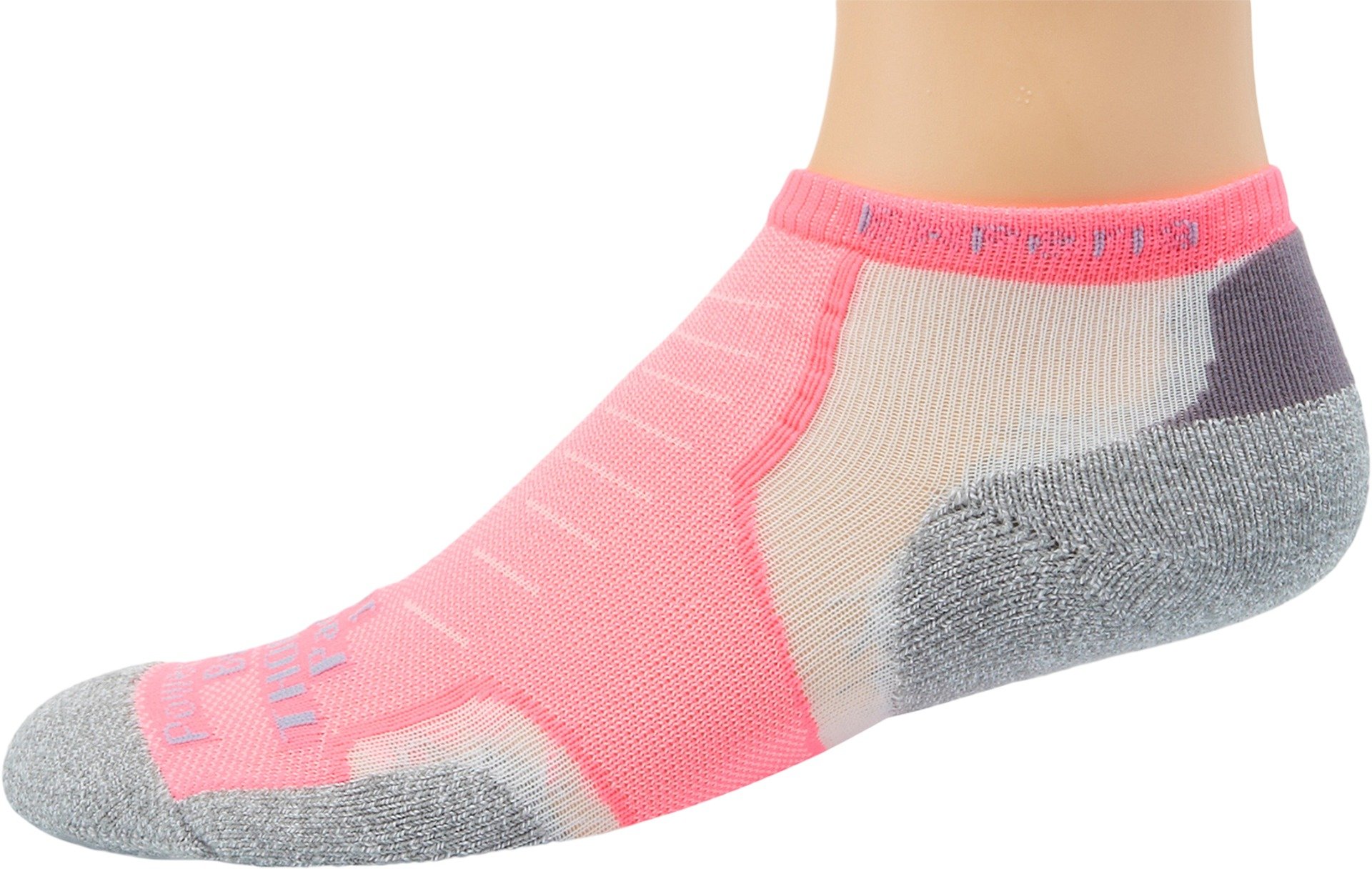 Thorlos Experia No Show Multi Activity Socks - Electric Pink, Small