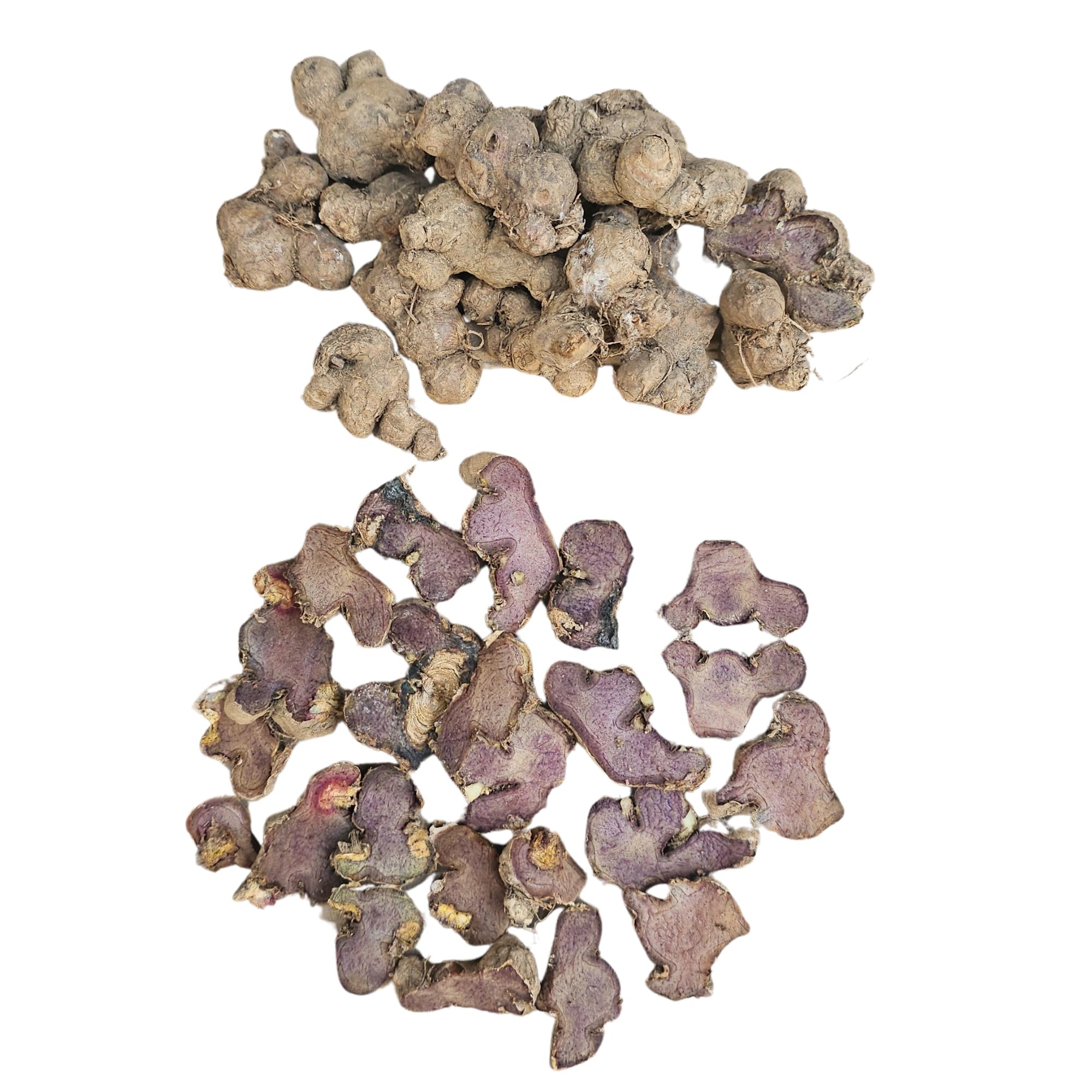 Organic Manipur Black Ginger Kaempferia Parviflora Rare Black Ginger Krachai Dum or Tai Ginseng Rhizomes for MultiPurpose (100)-image-23