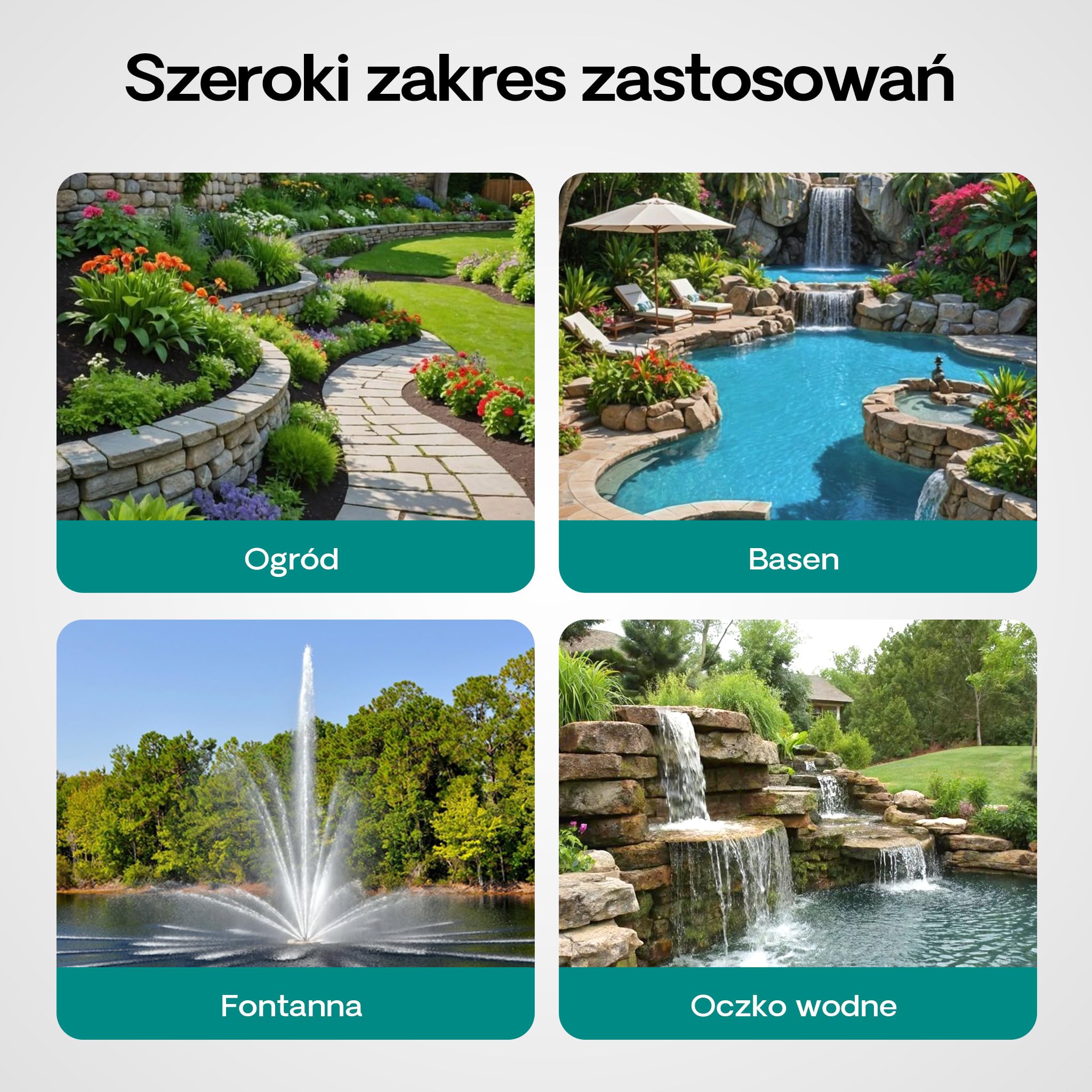 Wiltec wąż ssący ciśnieniowy 10m, elastyczny, 40mm (1 1/2") zielony - Wyprodukowano w Europie, do podłączenia do pomp stawowych i domowych instalacji wodociągowych