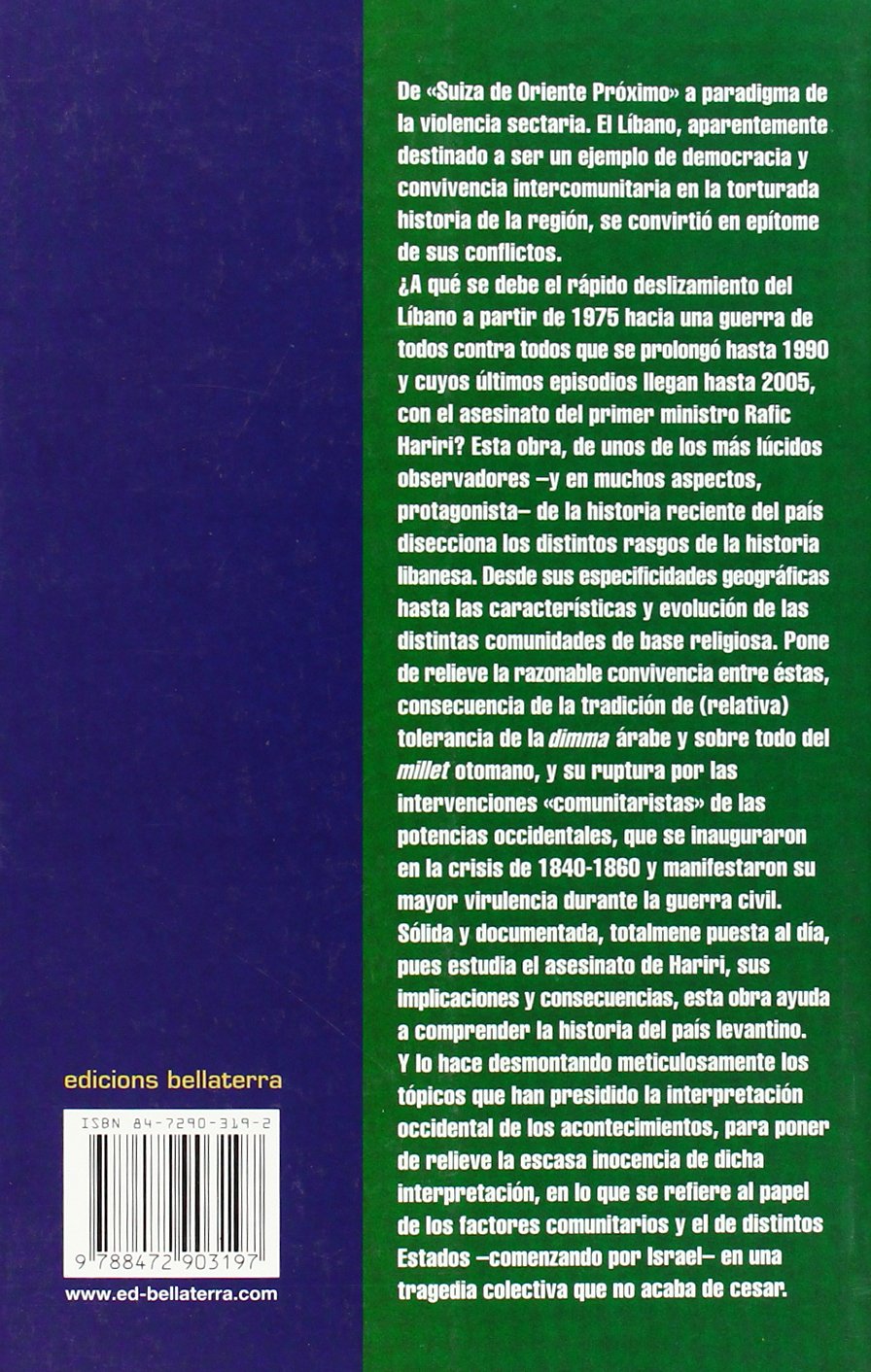 El Líbano contemporáneo (BIBLIOTECA DEL ISLAM CONTEMPORANEO)