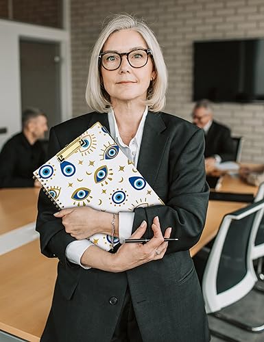 Miniatura 6 de Mymazn Portapapeles con almacenamiento, portapapeles con blocs legales recargables de 11 x 8.5 pulgadas, 5 carpetas adicionales con almacenamiento y