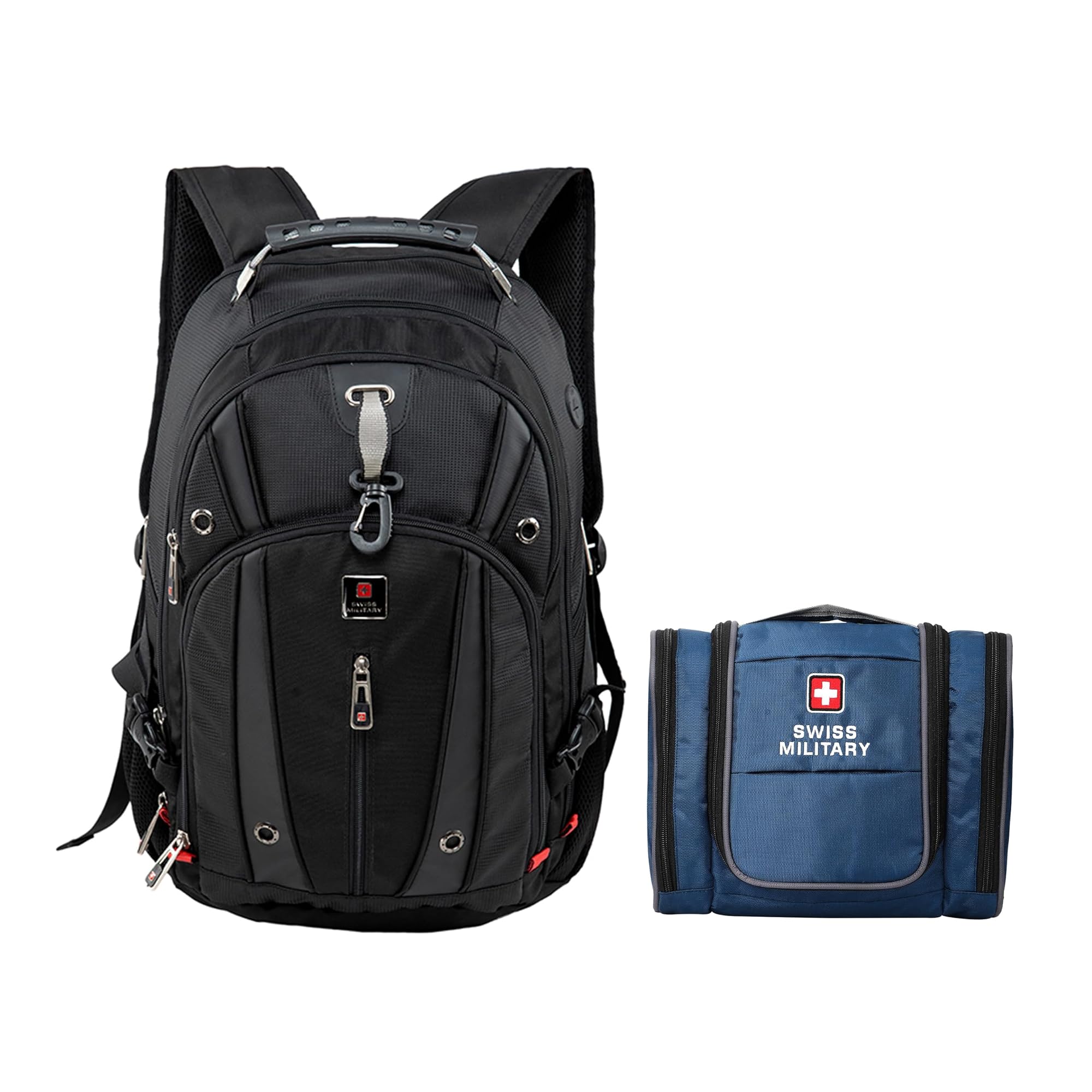 Laptop Backpack with USB Charging Port, Water-Resistant