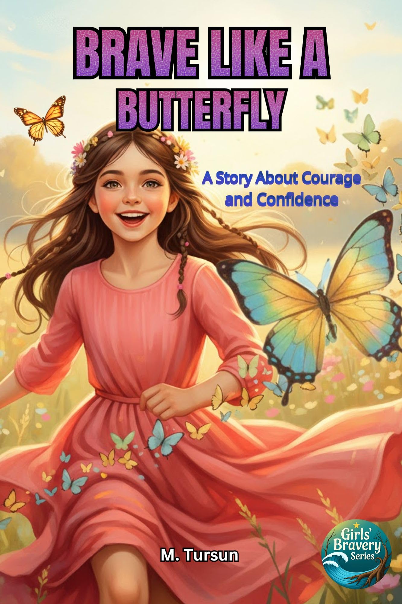 Brave Like A Butterfly: A Tale of Overcoming Worries, Finding Courage, and Spreading Joy (Girls Bravery Series)