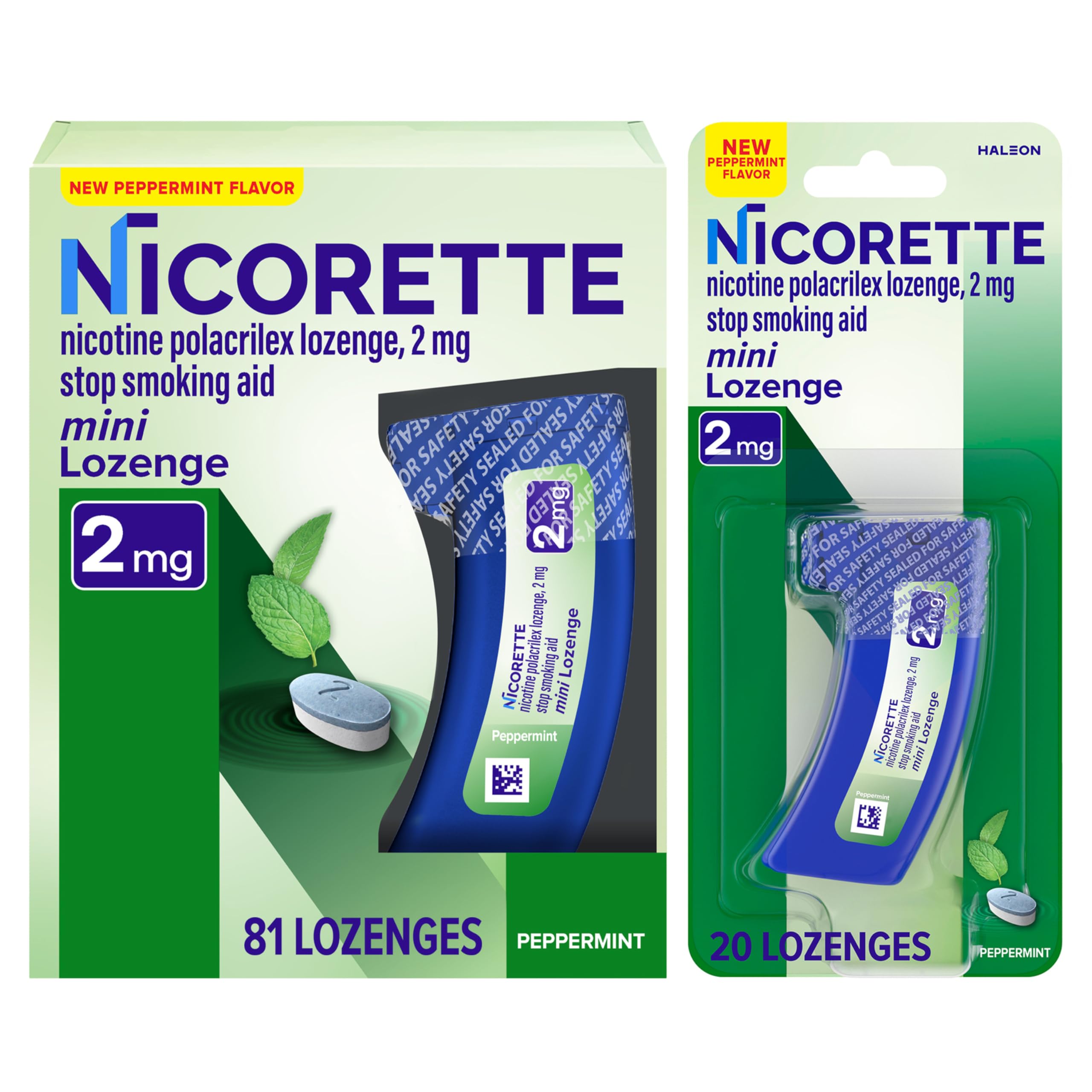 Amazon.com: Nicorette Mini Nicotine Lozenges, 2 mg Stop-Smoking
