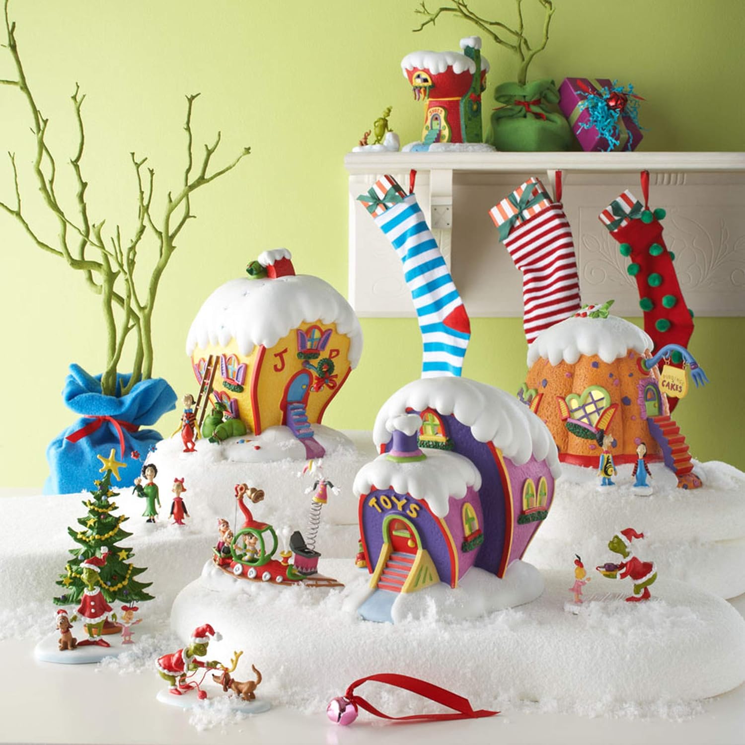 Discover the Charm: Department 56 Grinch Collection