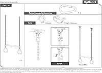 Vista 4 de Swing Set Stuff Inc. Barra de trapecio con anillos y cadena recubierta con logotipo SSS, rosa