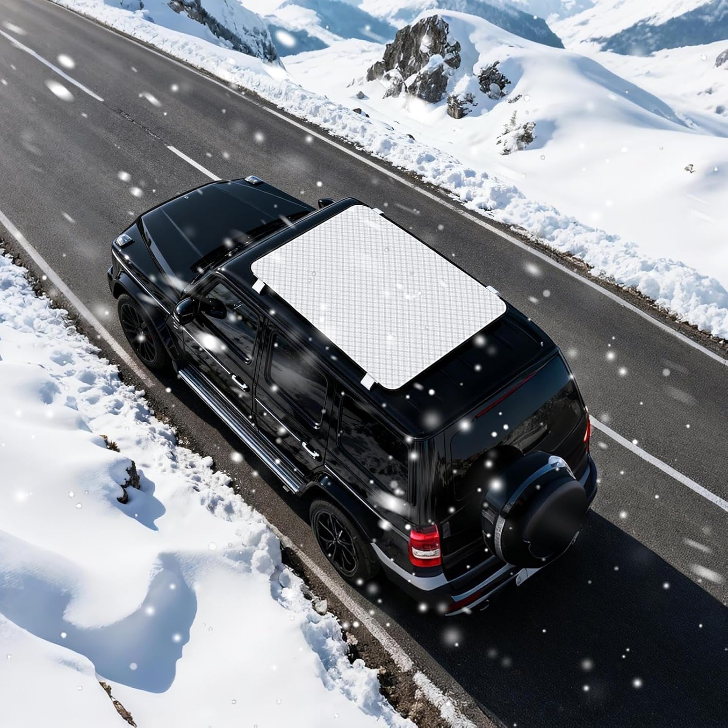 Sonnenschutz für VW T7 Multivan ab 11/2021, Panoramadach Schiebedach Hitzeschutz Autodach Abdeckung Autozubehör UV-Schutz Auto Dachabdeckung, M