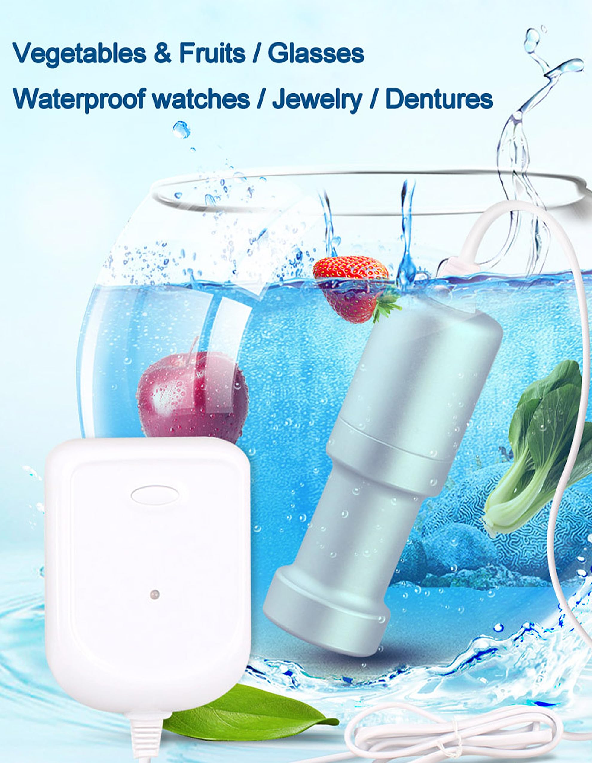 Nettoyeur De Fruits Et Légues, Rondelle Ultrasonique Portable