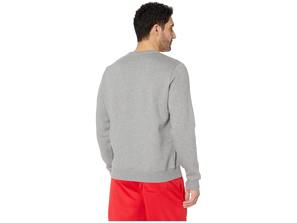 

Fila Regola Sweatshirt (Varsity Heather/Navy/Chinese Red) Men's Clothing, Gray