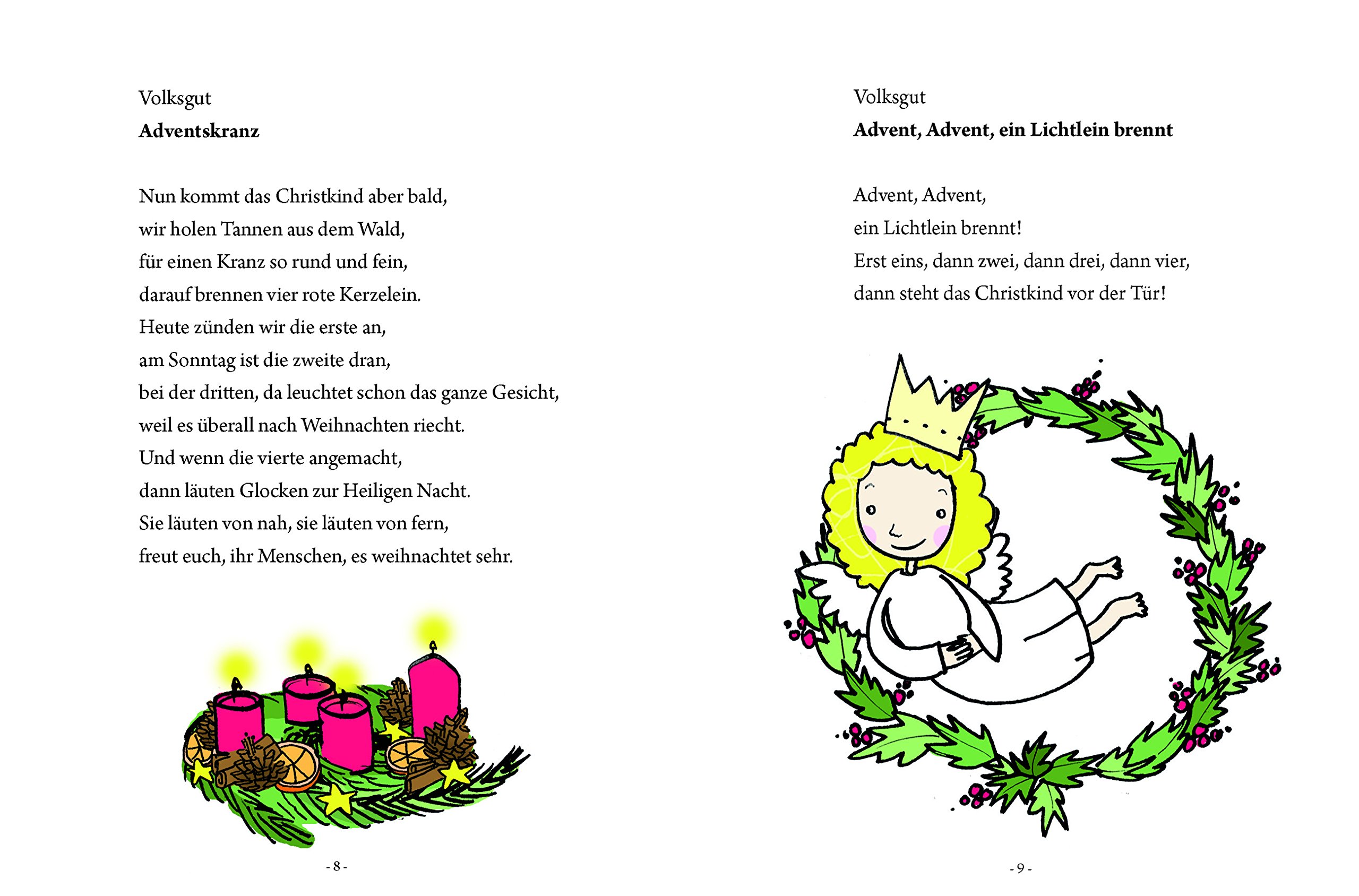 Das große kleine Buch: Weihnachtsgedichte für Kinder: 010