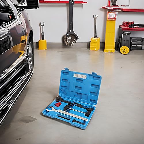 Miniatura 2 de MR CARTOOL Herramienta de correa de distribución Kit de herramientas para árbol de levas de motor compatible con Volkswagen VW New Jetta Santana