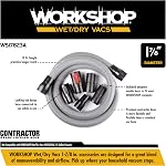 Workshop Wet/Dry Vacs WS17823A 1-7/8-Inch X 10-Feet Contractor Hose for Wet Dry Shop Vacuum