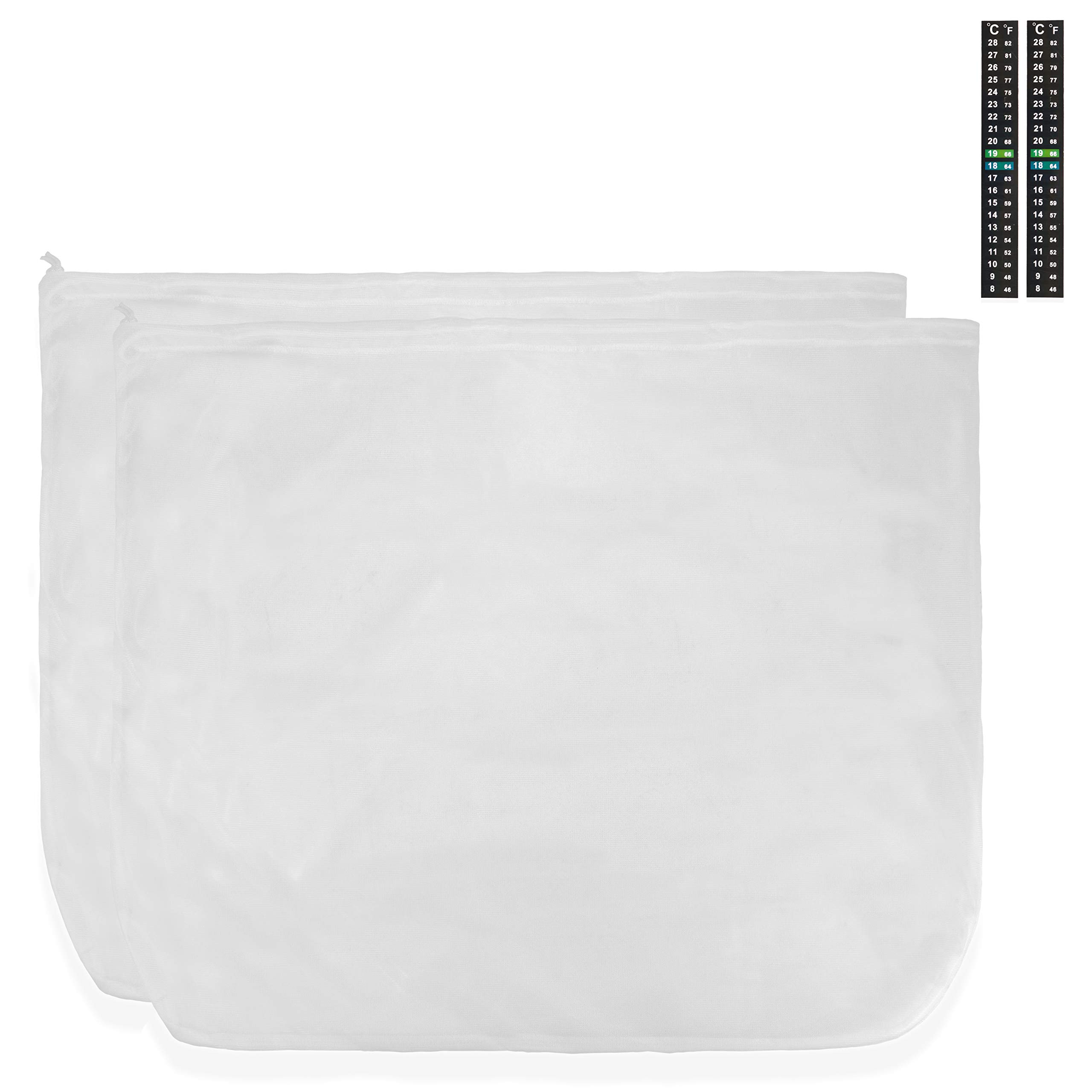 Sacche Per Birra Artigianale Hatillu - Set Da 2 Extra Large Con Termometri, 250 Micron - Foto 9