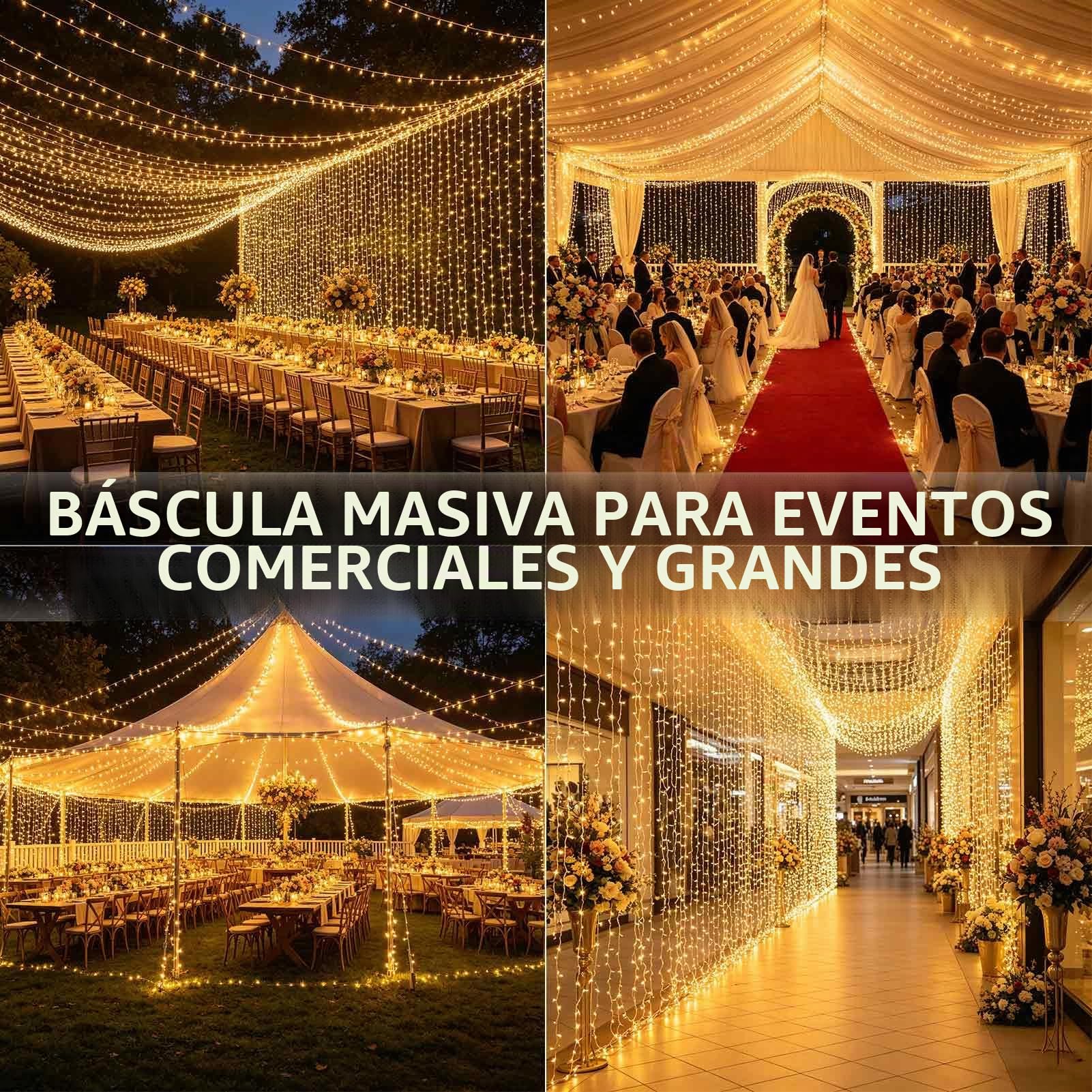 2 Piezas Cortina Luces 6M x 3M 600 LED Cortina de Luces con Enchufe | 8 Modos Temporizador Impermeable Cascada Guirnalda para Ventana Balcon Boda Interior Exterior Fiestas Navidad, Blanco Cálido