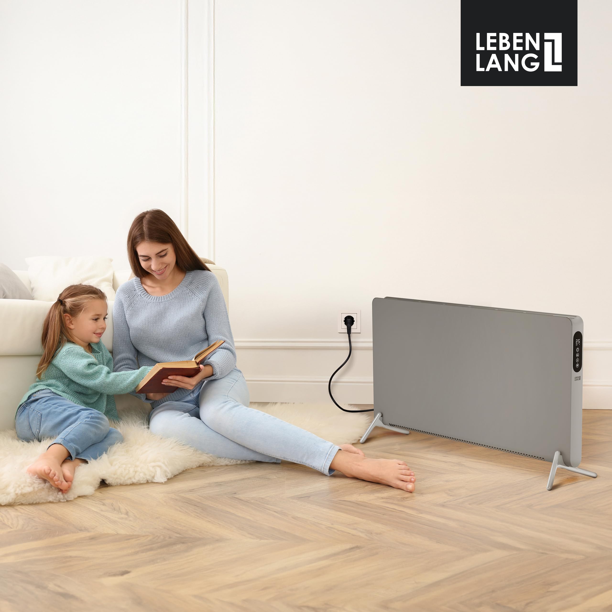 LEBENLANG 2000W Radiateur Electrique economique d'énergie – Avec WiFi