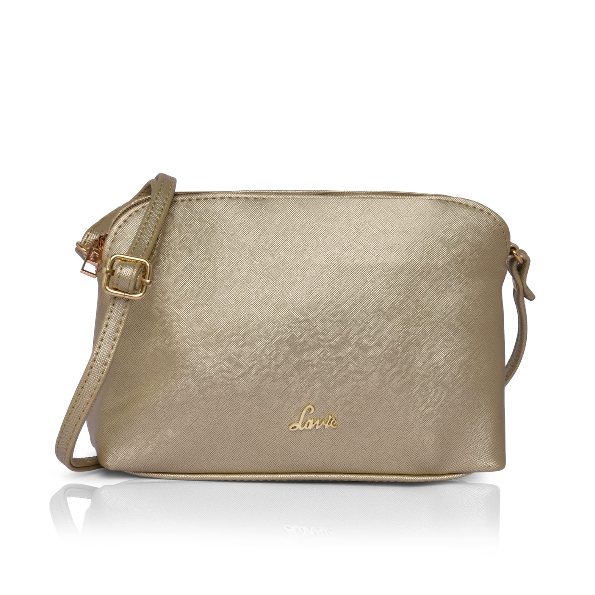 Lavie Archer Womens Sling Bag (Gold) (B081KGV7V6) Amazon Price History, Amazon Price Tracker