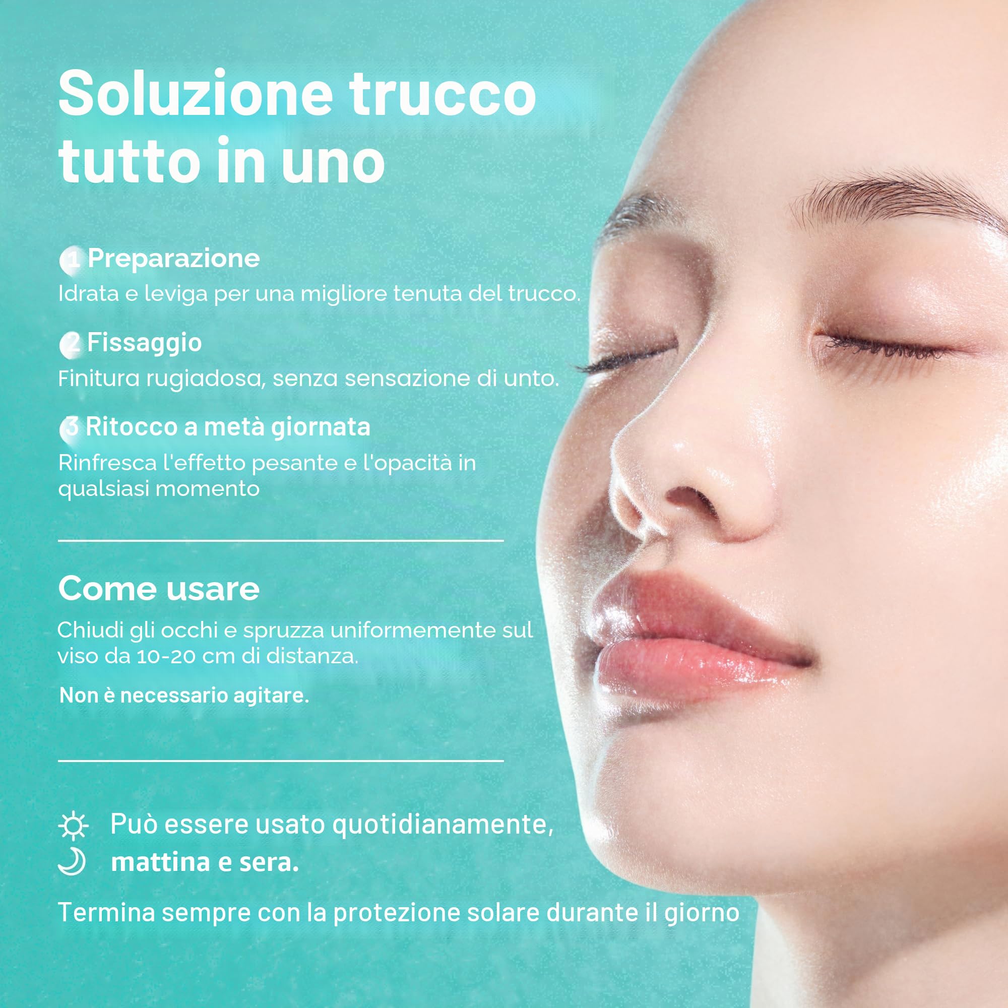 Anua PDRN Collagen Glow Facial Serum Spray - Mist viso PDRN con Acido ialuronico, Effetto glass skin, Idratazione rimpolpante immediata, Cura rassodante e rinfrescante, Skincare coreana (30 ml)