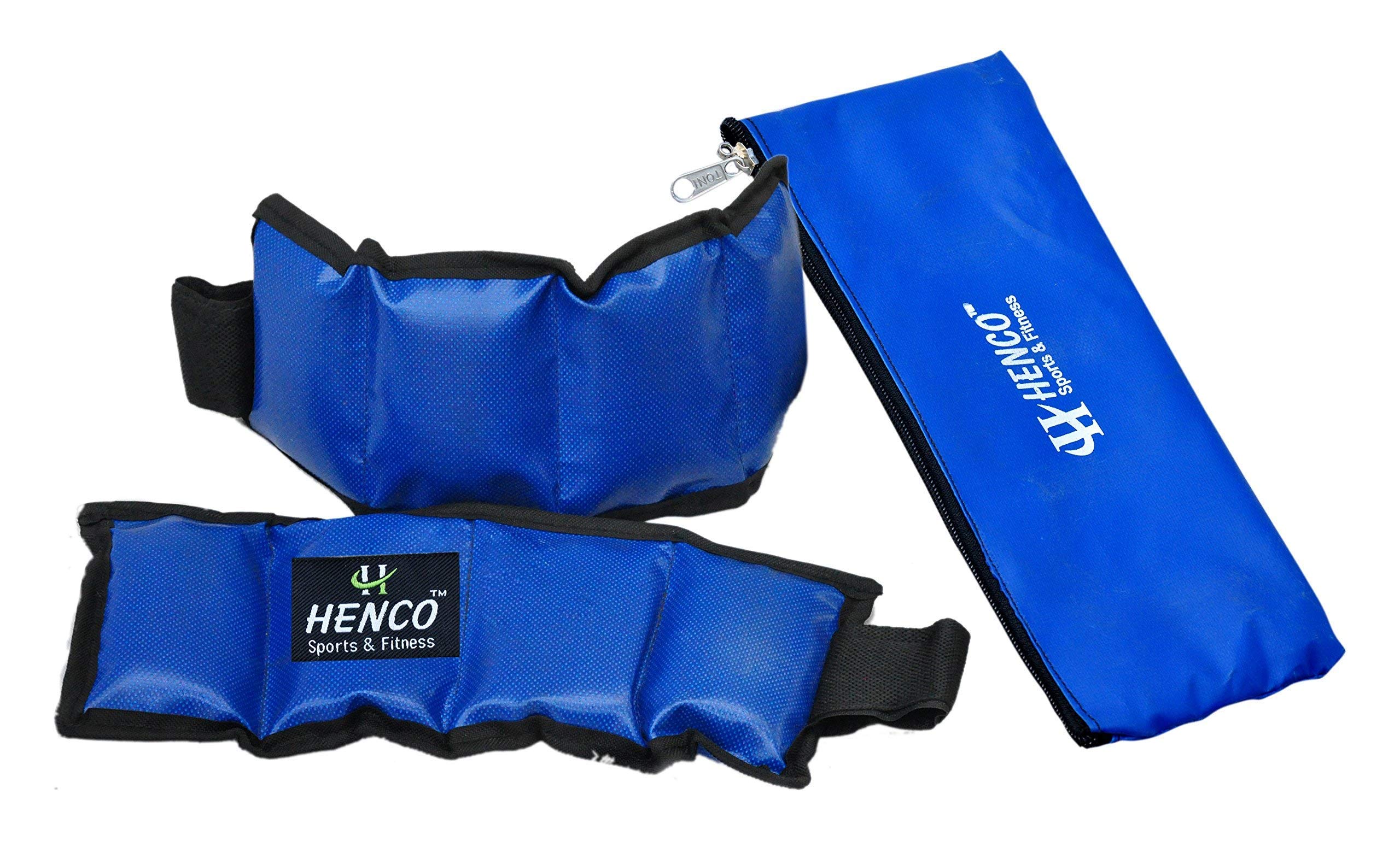 Henco Wrist or Ankle Weights, 1 kg * 2 (Blue, 1 Pair) Ultra (B079TQ1ZJK) Amazon Price History, Amazon Price Tracker