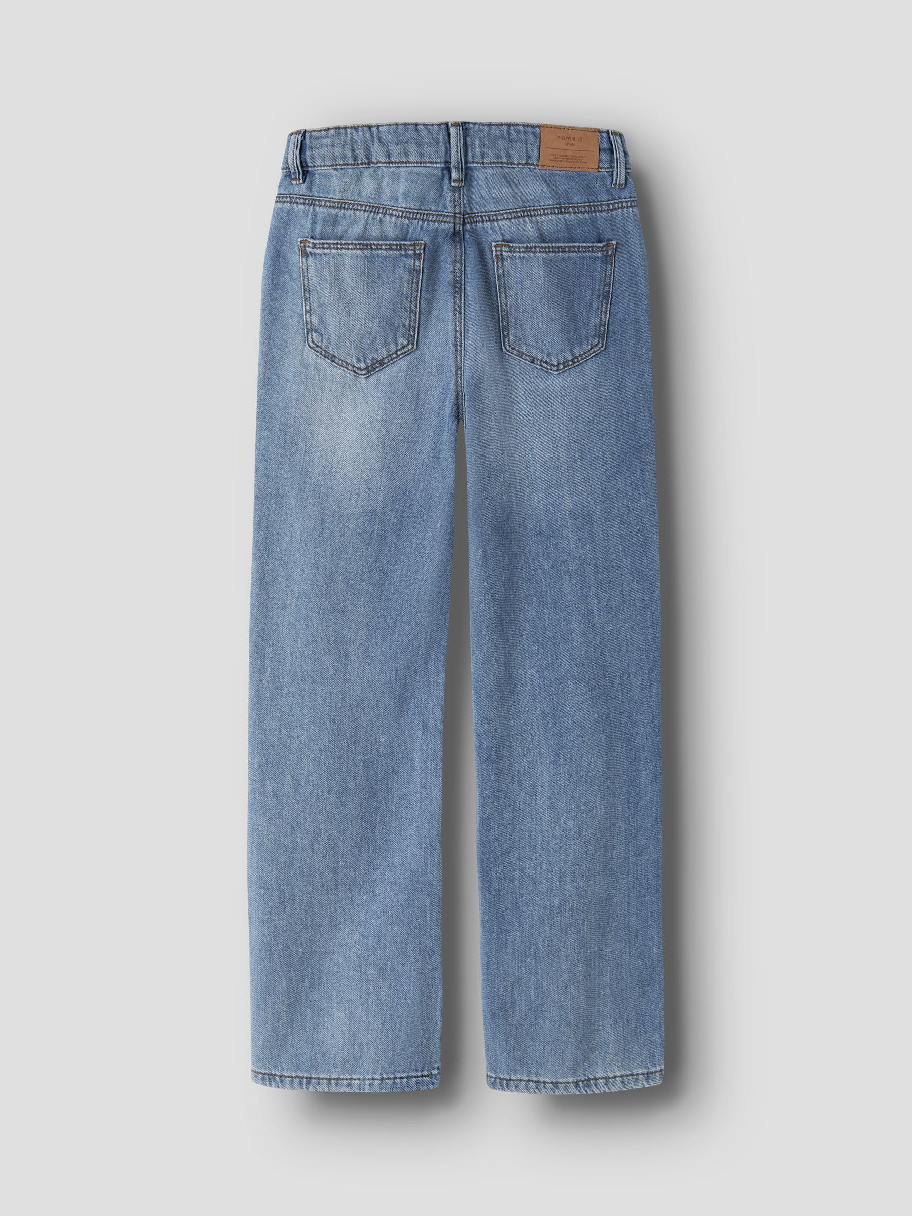 NAME IT Mädchen Nkfrose Hw Straight Jeans 9222-be Noos