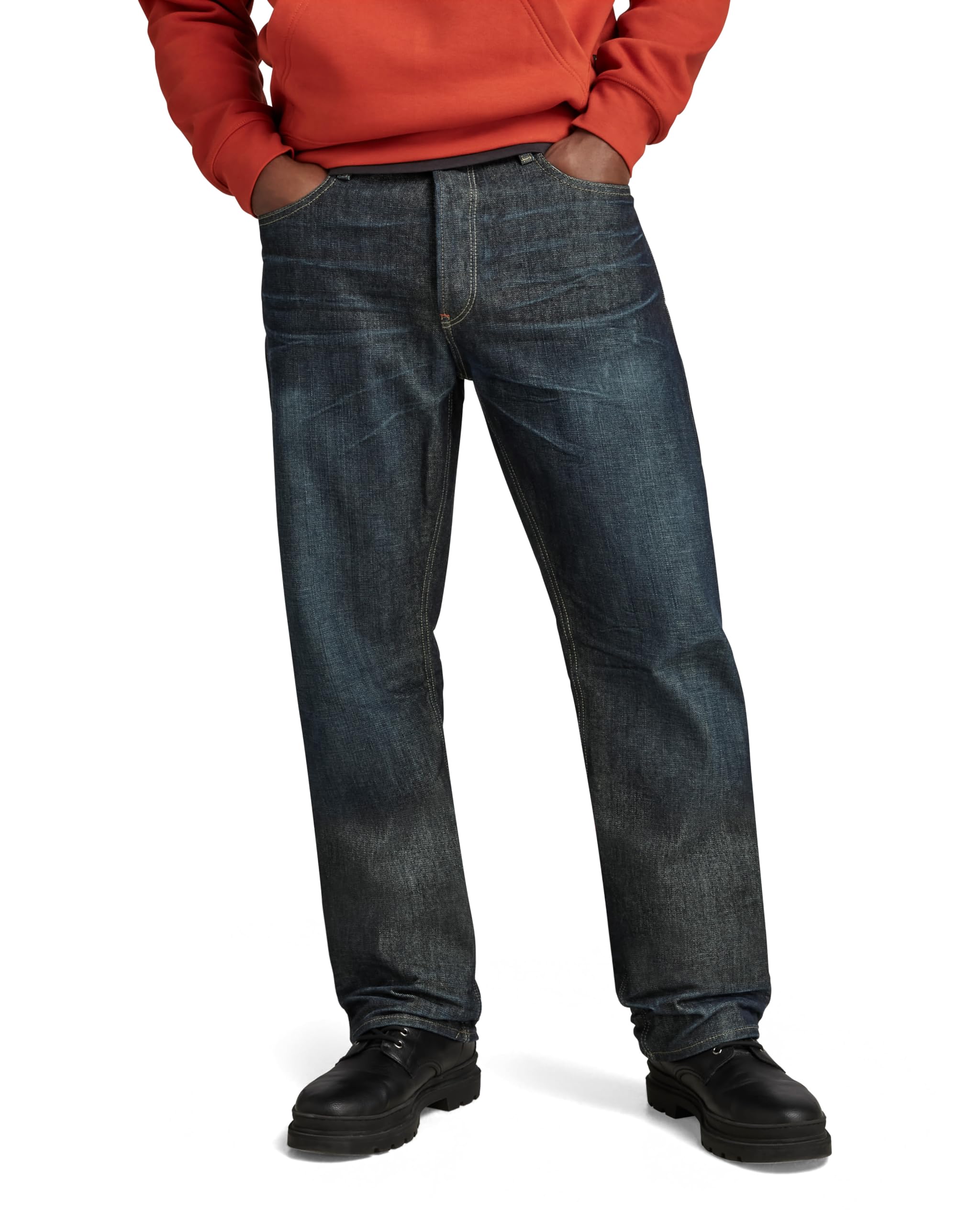 G-STAR Herren Dakota Regular Straight Jeans, Mehrfarben (raw Denim Processed D23691-D433-8961), 35W / 36L