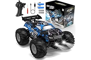 All-Terrain Remote Control Truck, 2.4GHZ Rechargeable RC Truck for Kids