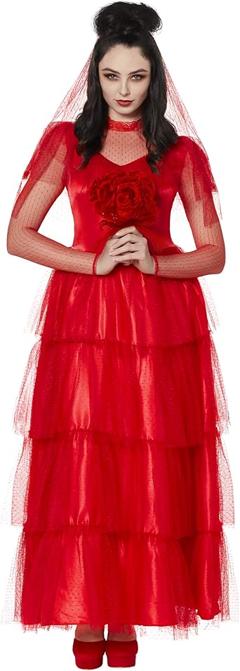 Lydia Deetz Wedding Dress Spirit Halloween 2022