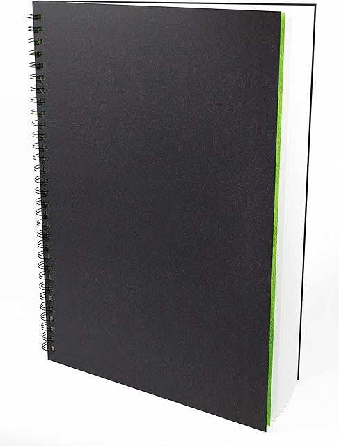 Artgecko Classy Sketchbook A3 Portrait - 80 Pages (40 Sheets) 150gsm White Cartridge Paper