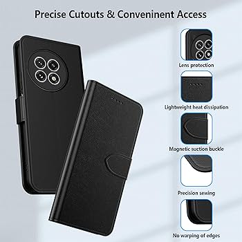 Amazon.com: Aiziki for Oneplus 13 Flip Case PU Leather Flip Cover