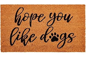 Juvale Coco Coir Door Mat Perfect for Dog Owners