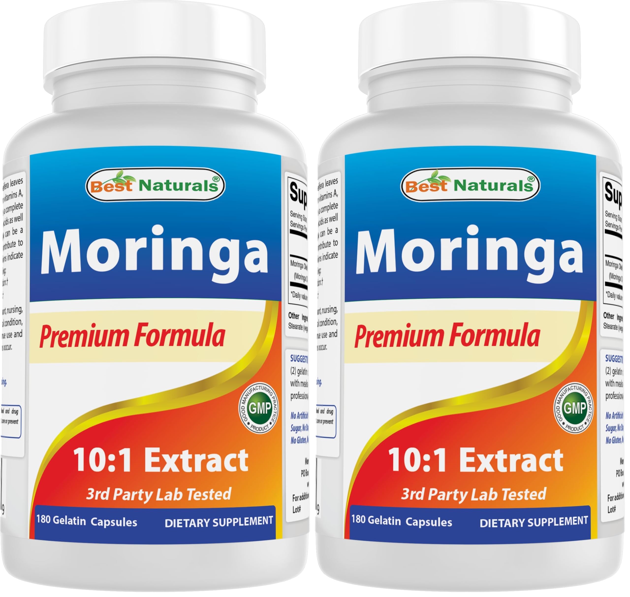 Best Naturals Moringa Extract 10:1 1500mg per Serving - 180 Capsules - Superfood Nutrients for Healthy Wellbeing — Amazon image 8