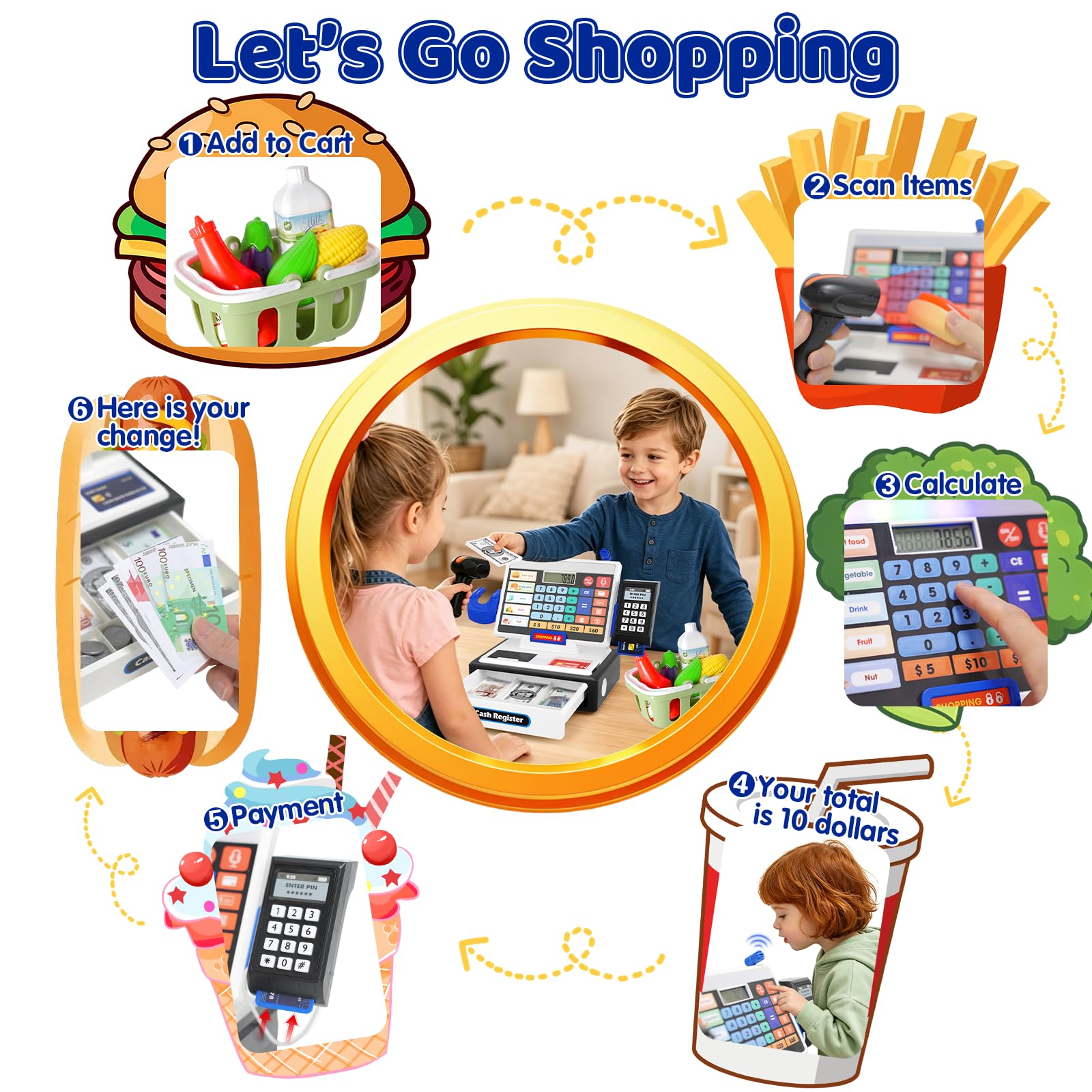 Registratore di cassa per bambini