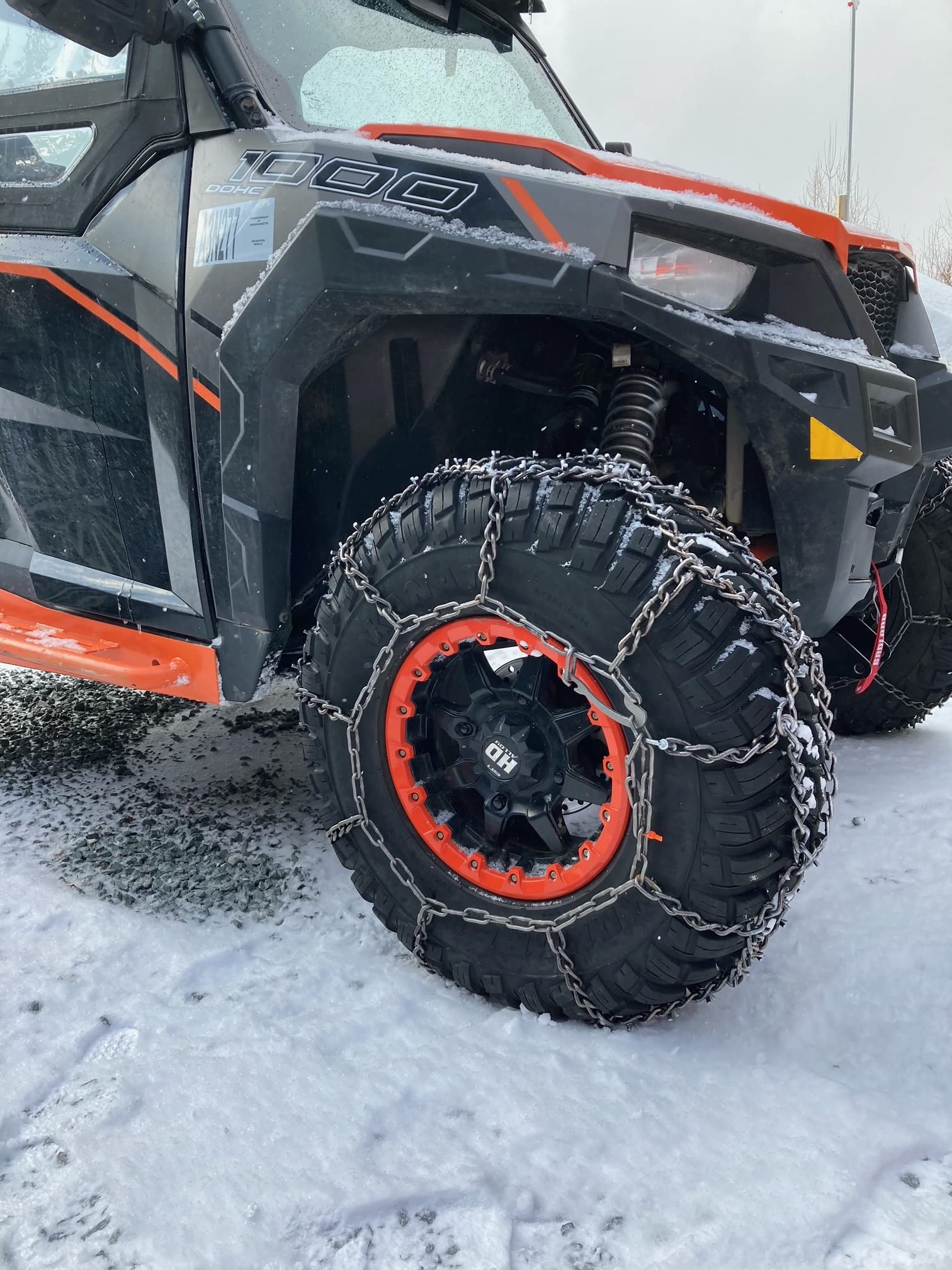 Grizzlar GTN-714 ATV Net Diamond Studded Tire Chains 25x10-10, 25x10-11, 25x10-12, 25x10-14, 25x10.50-12, 25x11-9, 25x11-10, 25x11-12, 26x11-12, 26x11-14, AT255/70-12