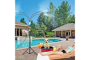 Expandable Standing Misting System, Your Oasis in the Sun