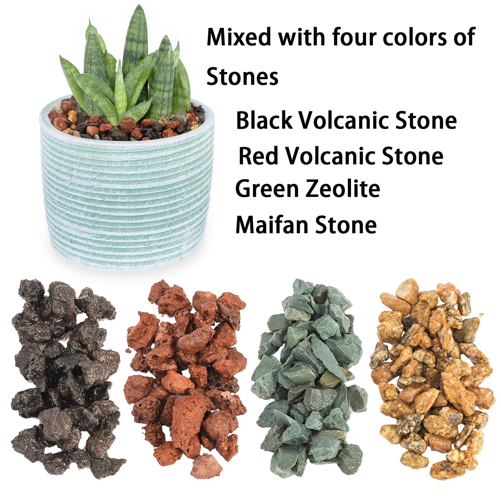 Pumice For Plants Mix Horticultural Lava Rock Pebbles-Decorative Landscaping  Gritty Rocks,Pumice Potting Soil Amendment,Additive For Succulent,Cactus  Bonsai,Vase Fillers,Terrarium,Fairy Gardening,Top Dressing Worm Castings, image size:1600x1600