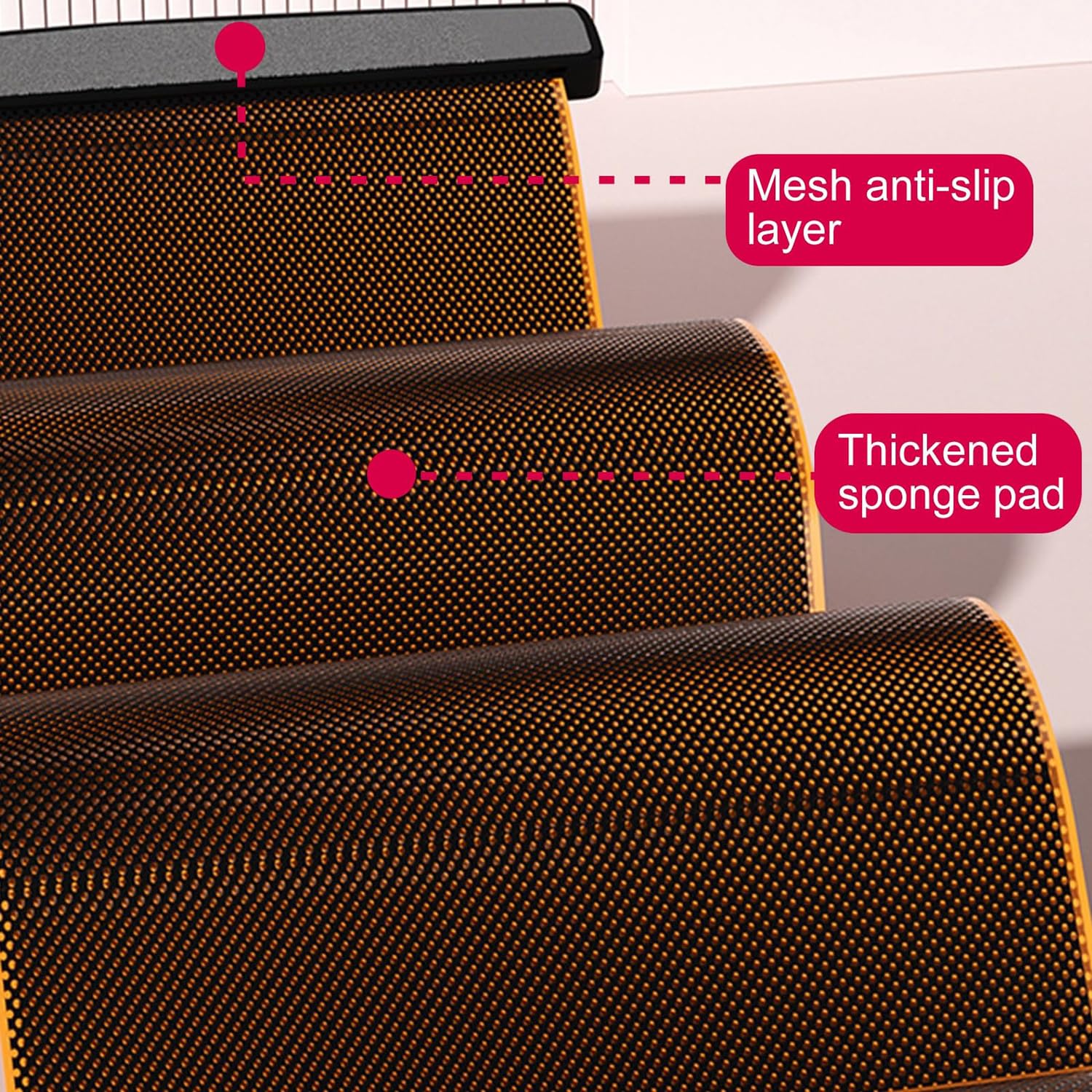 2-in-1 Rutschmatte für Pilates und Bauchmuskelübungen, super glatte Oberfläche Balance Board für Beine, Gesäßmuskulatur und Rumpfmuskulatur