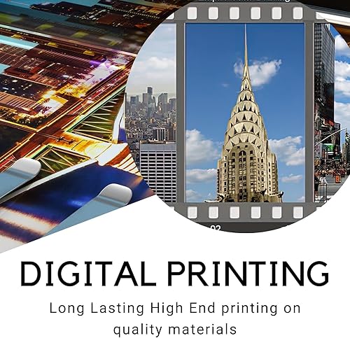 Miniatura 9 de New York Landmarks Color Filmstrip - Imán de nevera de recuerdo fotográfico de la ciudad de Nueva York - Imanes de nevera de la ciudad de Nueva York