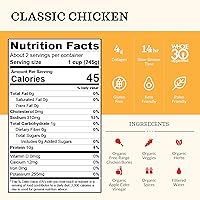 Vista 2 de Kettle and Fire - Sopa de caldo de huesos de pollo, amigable con la dieta Keto y Paleo