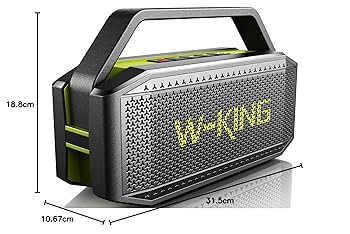 W-KING 60W RMS 100Wピーク、スピーカー bluetooth 楽天市場】Bluetoothスピーカー、W-KING 60W RMS 100Wピーク