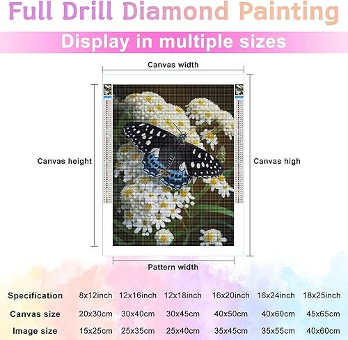 Miniatura 8 de Kits de pintura de diamantes 5D para bricolaje, animales coloridos, taladro completo, kits de pintura de diamantes, arte de diamantes de animales,