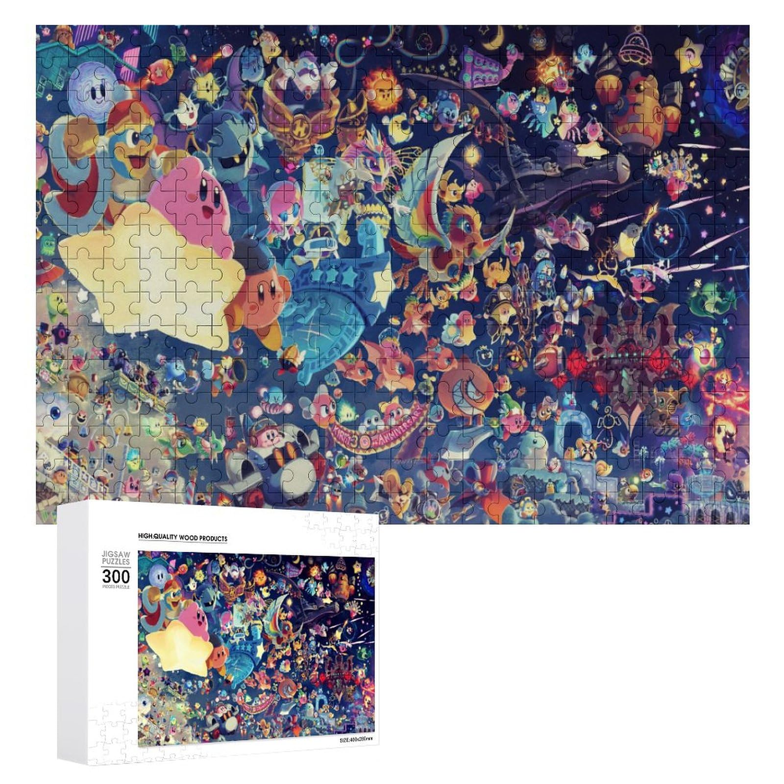 Amazon.co.jp: 星のカービィ ジグソーパズル 300/500/1000ピース 木製