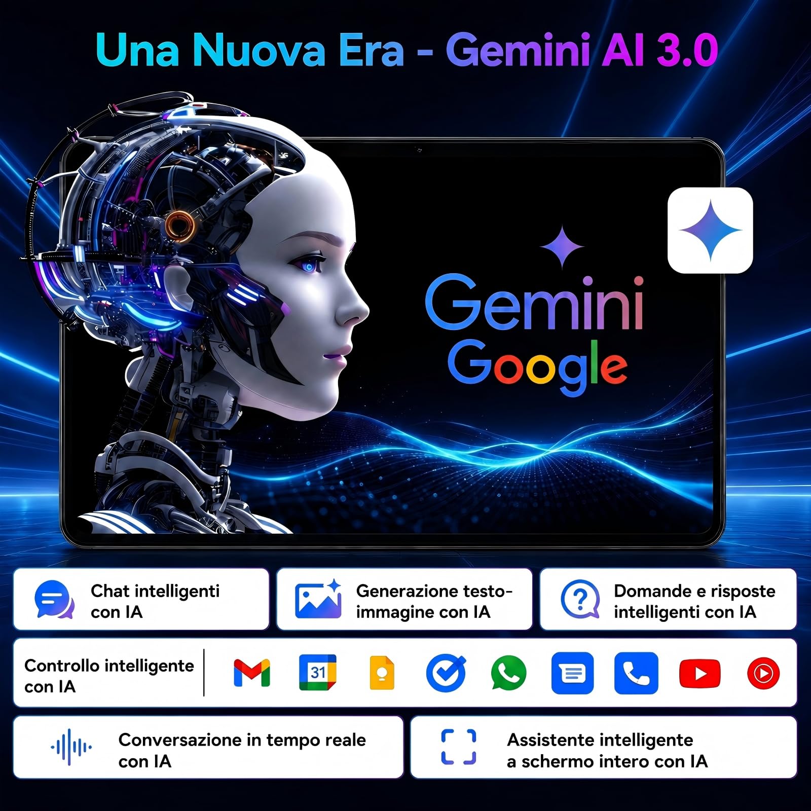 TABWEE 2026 Android Tablet 10 Pollici, 12GB RAM + 128GB ROM (TF 2TB) | Tablet Economico Adatti ad Anziani, Bambini e Studenti, Widevine L1, 6000mAh, WiFi 5G & BT 5.0