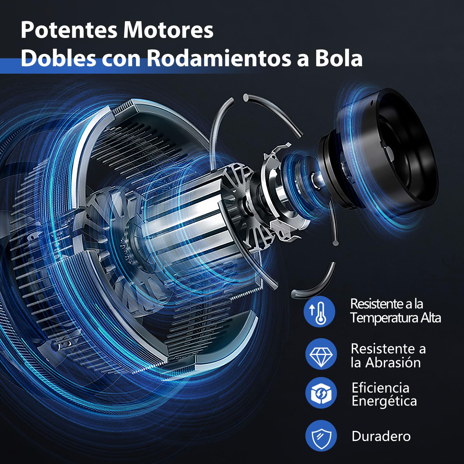 RELAX4LIFE Ventilador de Pared Ø56cm con 3 Velocidades, Rotación Horizontal 85° y Vertical 30°, Ventilador Industrial Oscilante 120W con Marco Metal y Pala de Aluminio para Almacén/Fábricas (Plateado)