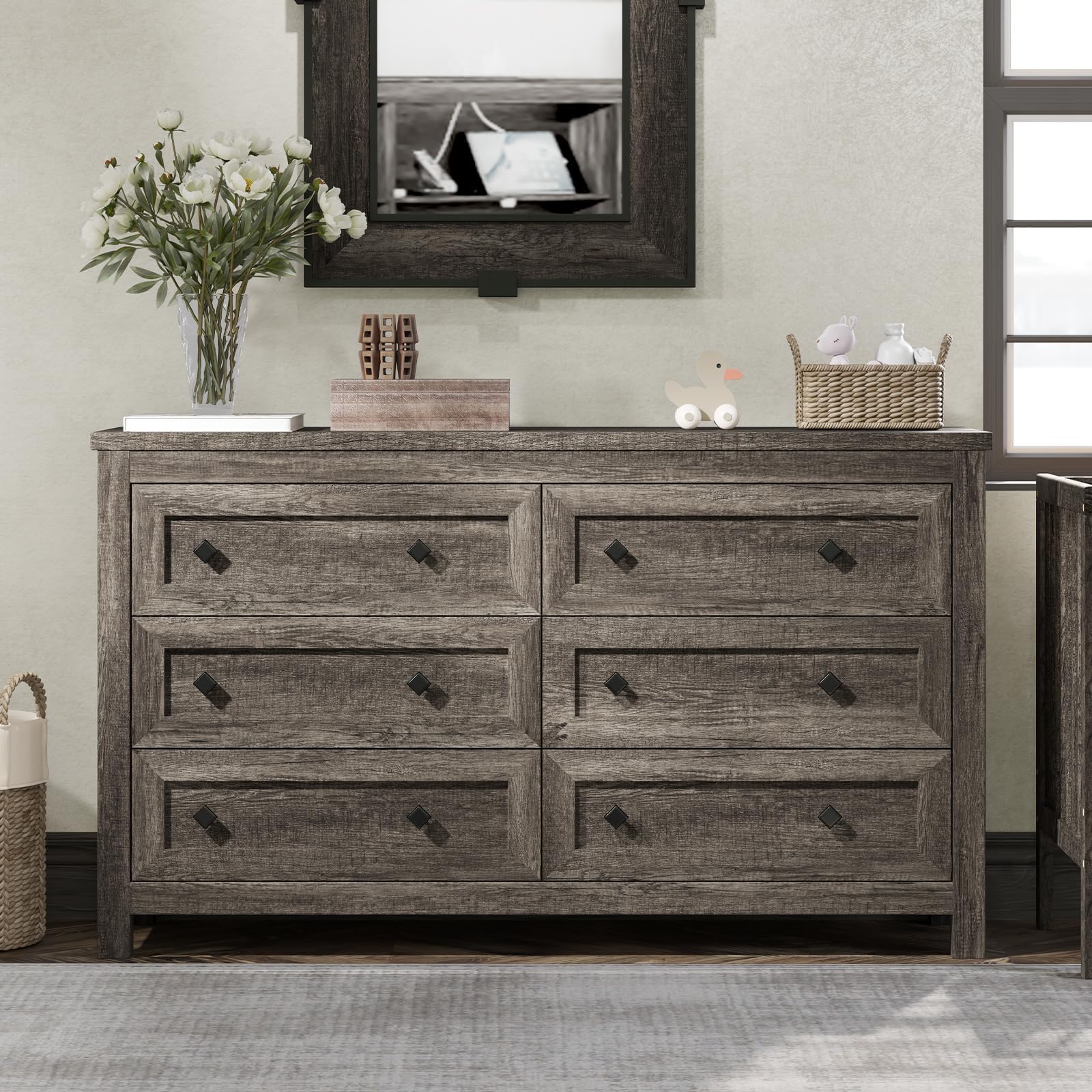 ti amo catania dresser farmhouse grey AMERLIFE 54